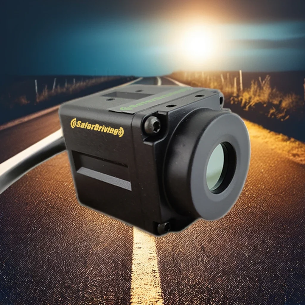 Câmera de imagem térmica infravermelha com frontal à prova d'água para visão noturna, garantia de 1 ano, produto eletrônico automotivo XY-256