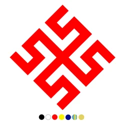 10cm Slavic symbol Славянский символ Боговник car sticker decal for car stickers styling choose size