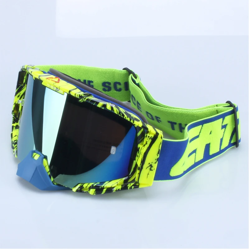 Dupla camada anti nevoeiro ciclismo óculos para homens, óculos de motocross, motocicleta capacete óculos, moto máscara, 6.5