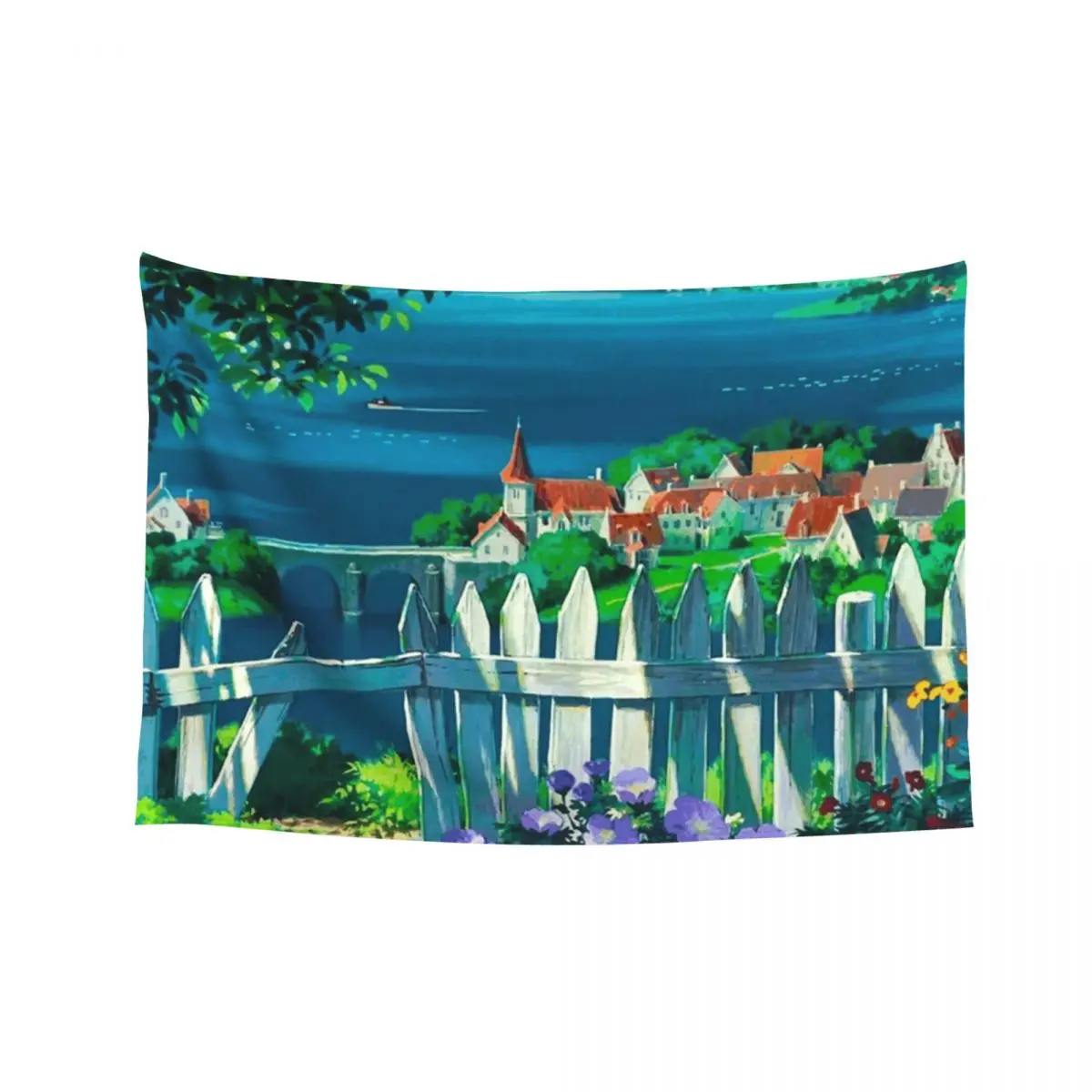 

Under the Fence to the Witch's House We Go Tapestry Christmas Decoration Aesthetic Room Decor Korean Things To The Room Tapestry