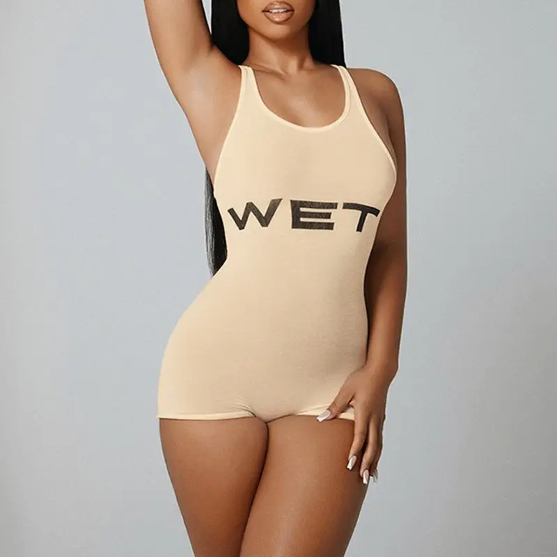 Romper één schouder dames tule net mesh doorzichtig transparant subdoorschijnend pure uitgeholde uitsparing kant sexy festival slank