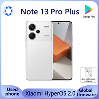 Xiaomi Redmi Note 13 Pro Plus HyperOS 2.0 6.67 inches display 1220 x 2712 pixels full screen unlocked used phone no charger