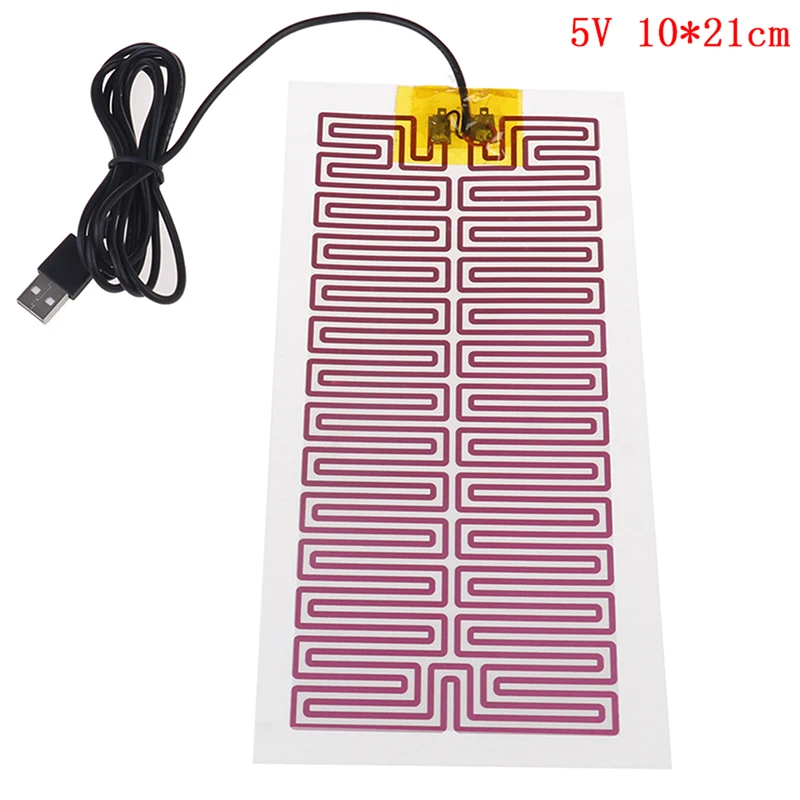 NEW Winter Warm Survices 1pc Portable Plate USB Heating Heater For Mouse Pad Shoes Golves Girls Menstruation