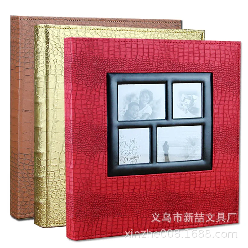 Personalizado. Álbum de fotos misto de 5 polegadas, 6 polegadas, 7 polegadas, grande capacidade, fichário, inserção de páginas, livro de armazenamento, álbum comemorativo