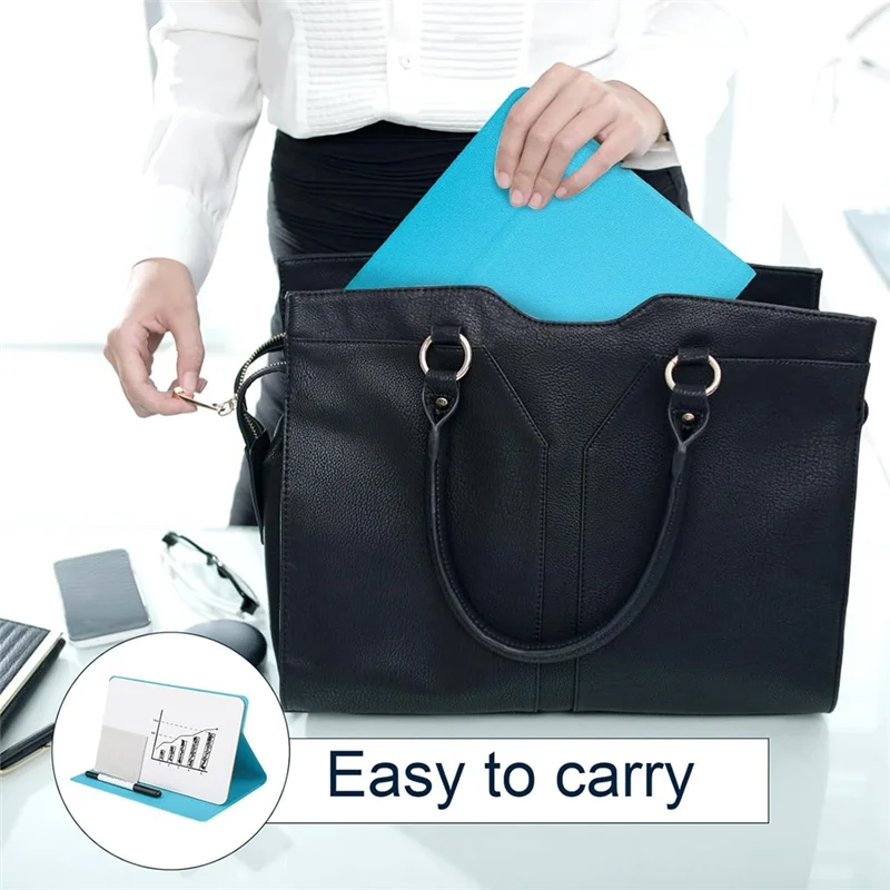 Portable Small Whiteboard, Reusable Mini Magnet Dry Erase Board With Marker Wipe Cloth Magnetic Dry Erase Board