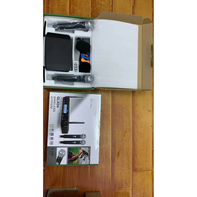 Профессиональный универсальный микрофон GLXD4, беспроводная ручная динамическая микрофонная система, комплект студийного микрофона GLXD4 Beta58a