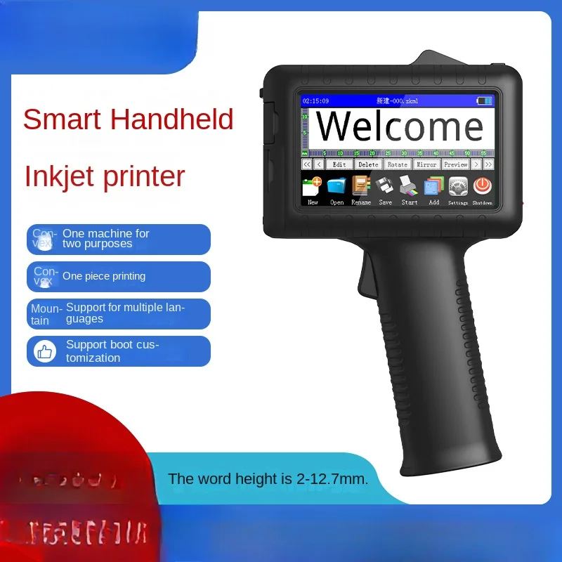 Newly Upgraded Smart Handheld Ink Jet Printer