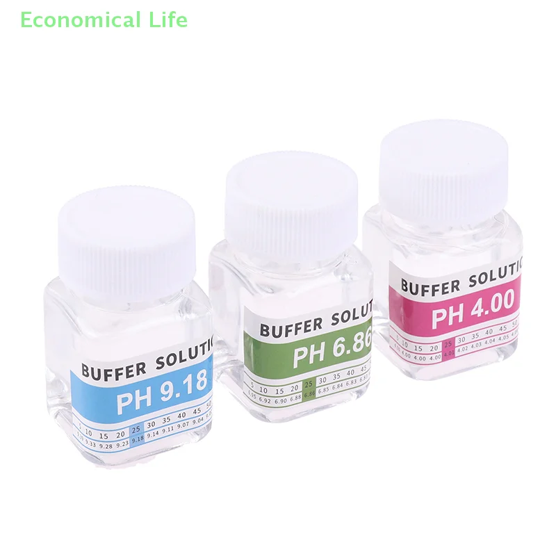 Butelki wielokrotnego użytku o pojemności 50 ml z roztworem kalibracyjnym PH 4,00 6,86 9,18 Bufor roztworu PH Bufor miernika PH Kalibracja miernika roztworu buforowego