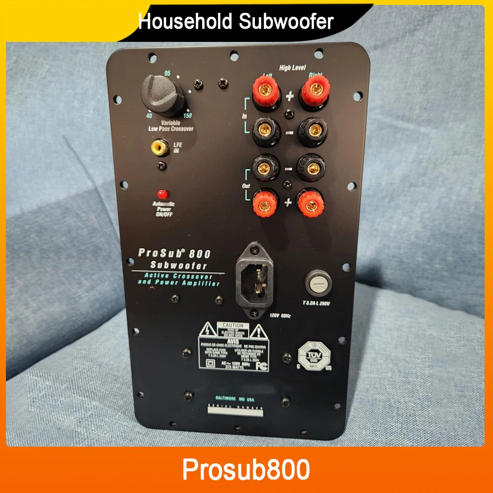 For Definitive Technology Prosub800 Household Subwoofer INPUT 120V