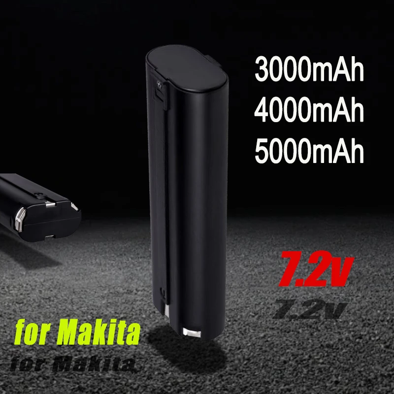 For MAKITA 7.2V 3000mAh/4000mAh/5000mAh Power Tool Battery 7033 7002 7000 632003-2 191679-9 192532-2 Cordless Drill Battery