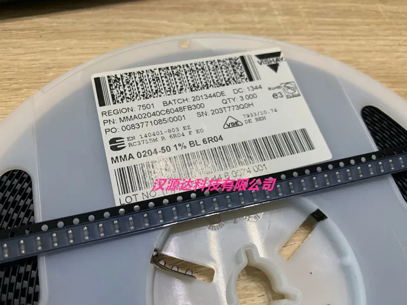 

100 шт./лот MMA02040C6048FB300 0204 6,04 1% 0,4 Вт чипы электронные новые