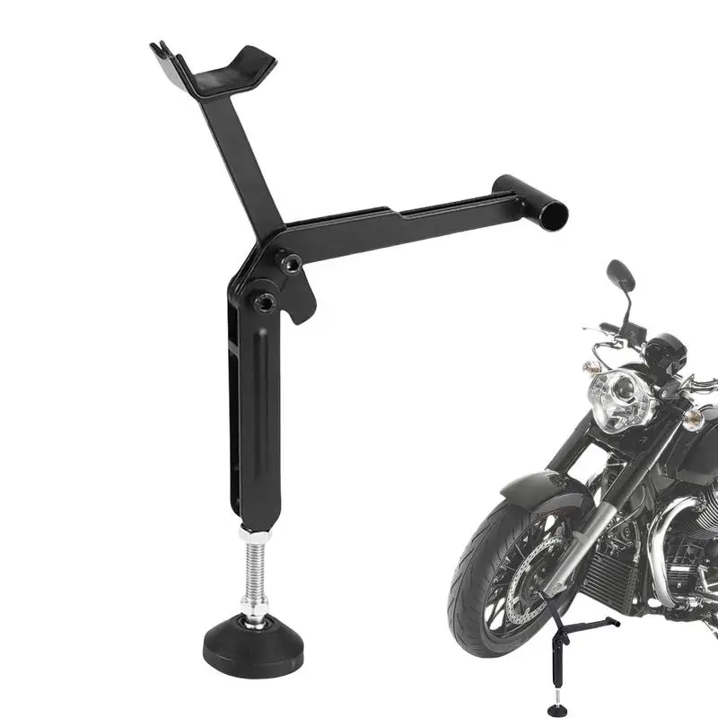 Folding Motorcycle Kickstand Height Adjustable Motor Scooter Modified Foot Bracket Metal Kickstand Foot Side Support Stand