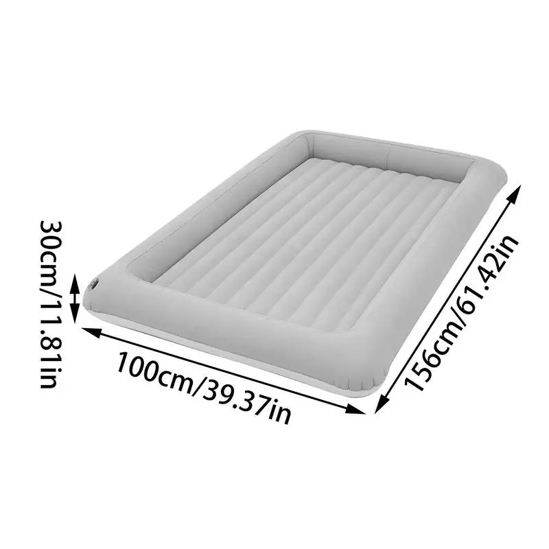 Foldable Air Cushion Pad Inflatable Sleeping Mattress Portable Kids Travel Camping Air Bed With Detachable Inner Car Camping Mat