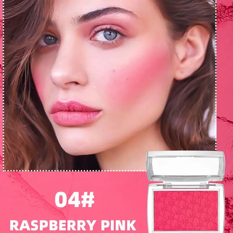 Pojedynczy róż do makijażu Natural Radiance Blush Puder do makijażu Natychmiastowe pisanie policzków Konturowanie Róż bez okrucieństwa Puder do