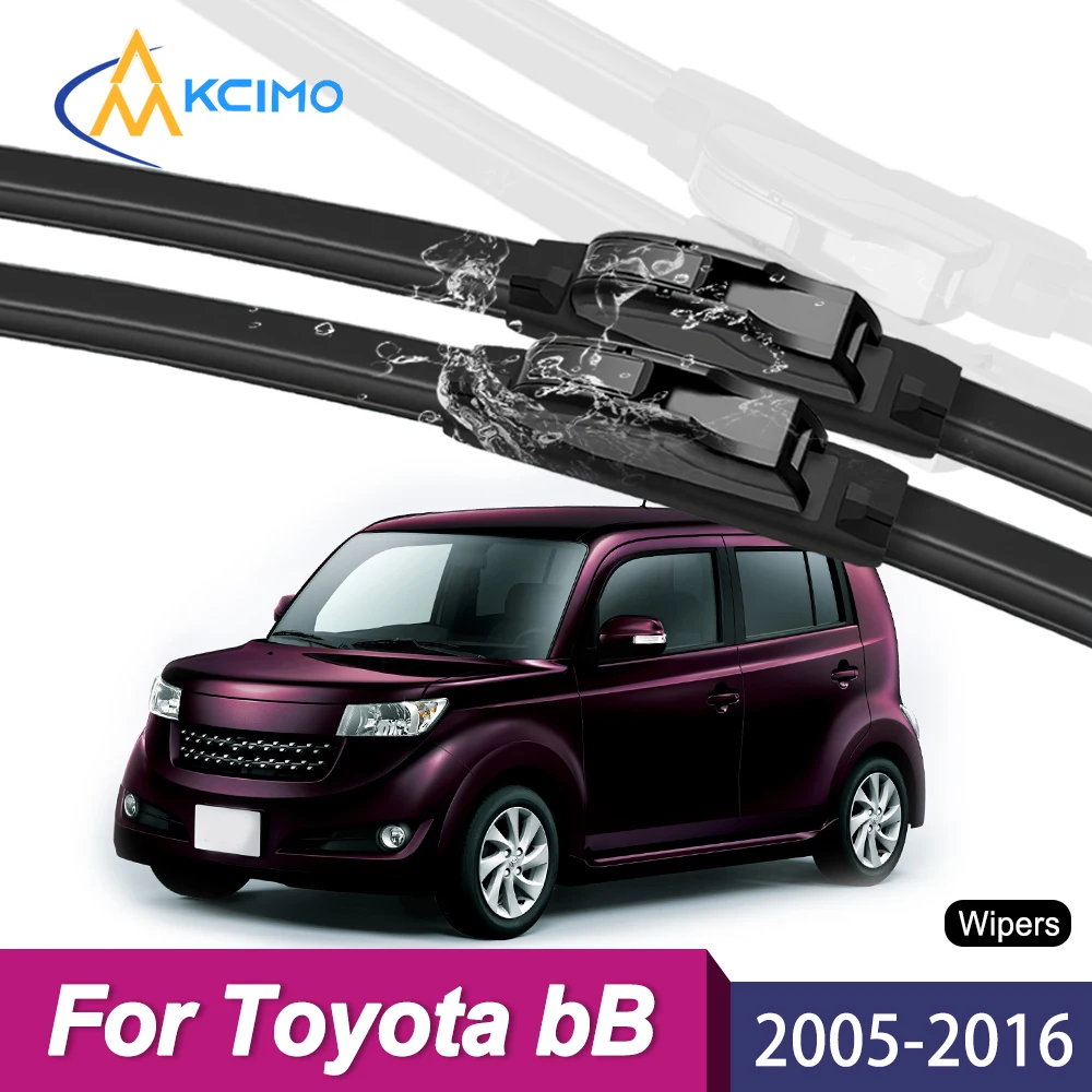 

Beam Windshield Wipers for Toyota bB QNC20 2005-2016, Easy Install, Quiet Streak-Free Wipers