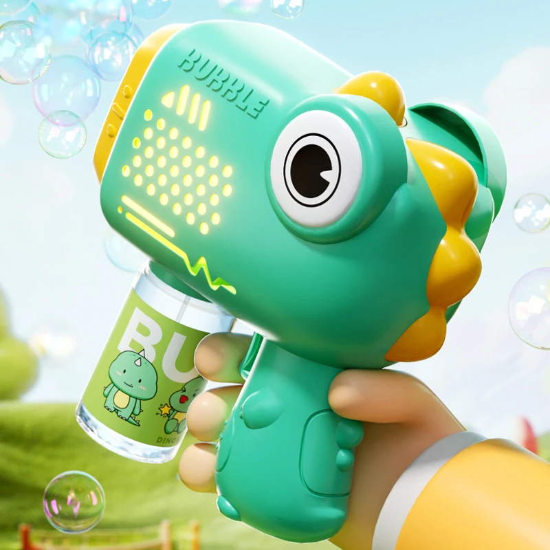 ปืนยิงฟองสบู่ไฟฟ้ายูนิคอร์นสำหรับเด็กเครื่องเป่าฟองสบู่อัตโนมัติพร้อมไฟกลางแจ้งเกมปาร์ตี้ของเล่นของขวัญสำหรับเด็ก