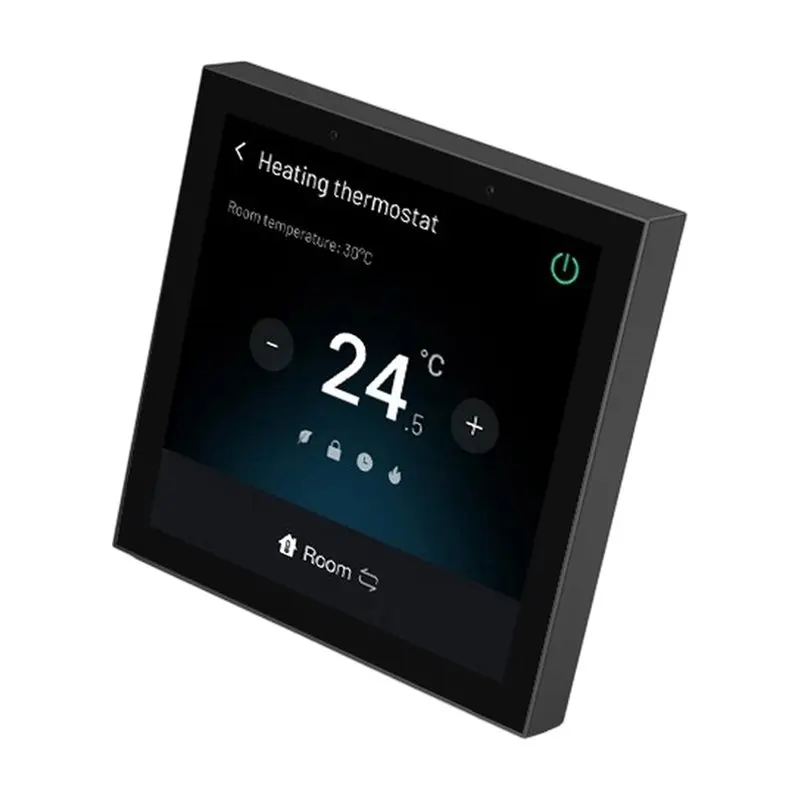 B63B-Tuya Smart Zigbee Central Control Electric Heating Temperature Controller LED Touch Screen Smart Control Panel