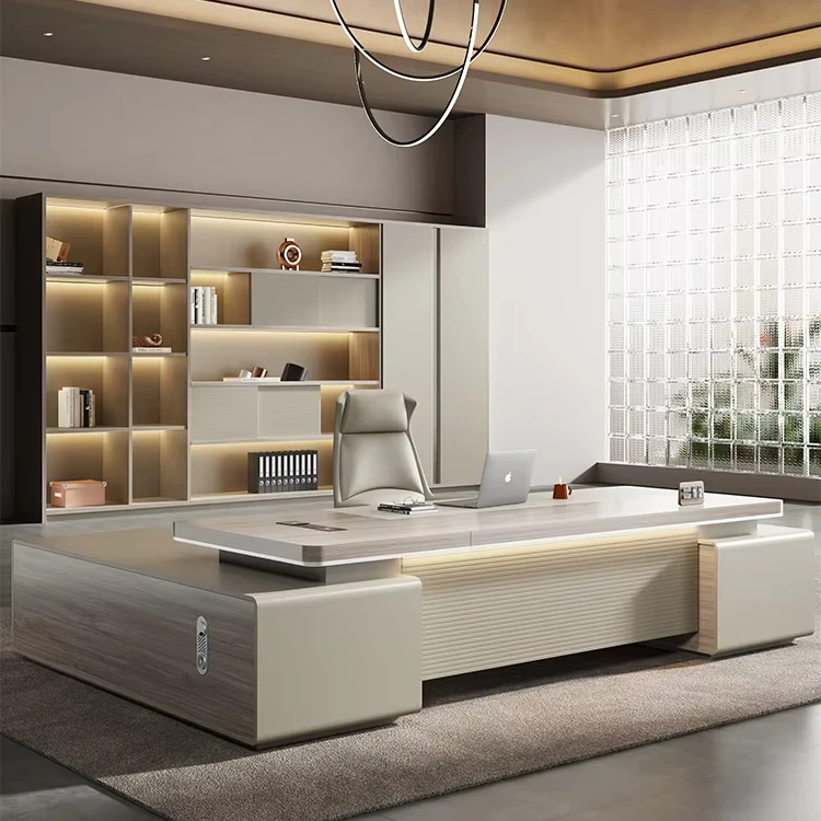 

boss Desk Modern Manager Office Computer Desk with Top Executive Ceo Office Table Furniture Ceo L-shaped Table
