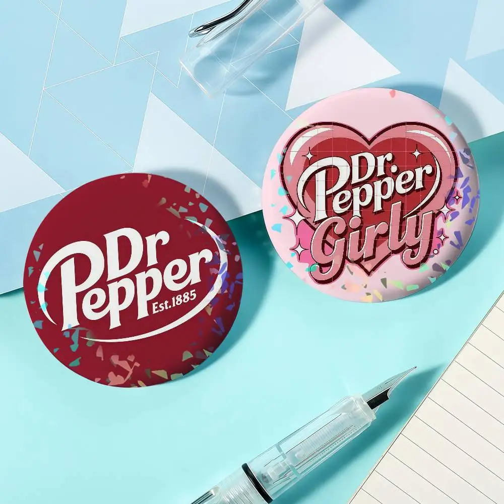 Broches de Solapa con Diseño de Láser de la Marca D-Dr P-Pepper-S para Mochilas, Maletines, Ropa y Regalos