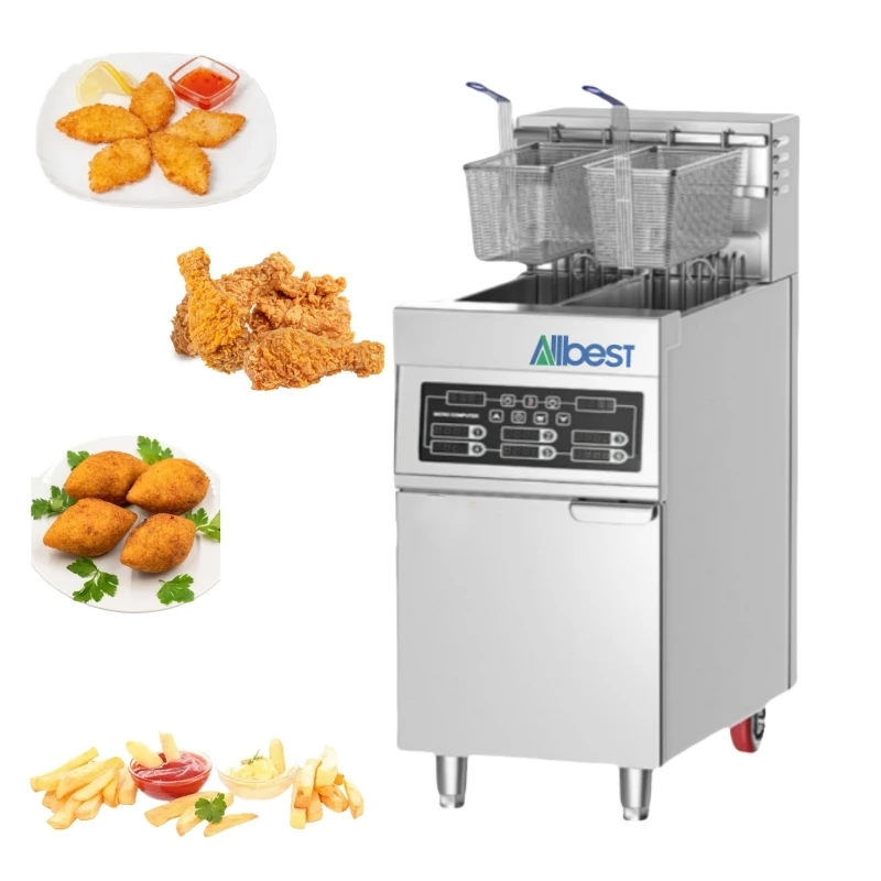 

High Quality One Tank Commercial Potato Chips Chicken Electric Deep Fryers Hotels Deep Fryers