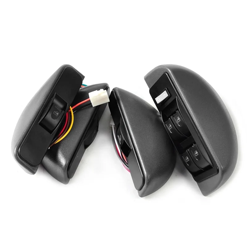 

Highly Recommended 12V Car Universal Crescent Power Window Switch Kit 4-Door Power Window Switch Car Electric Window Lift Switch