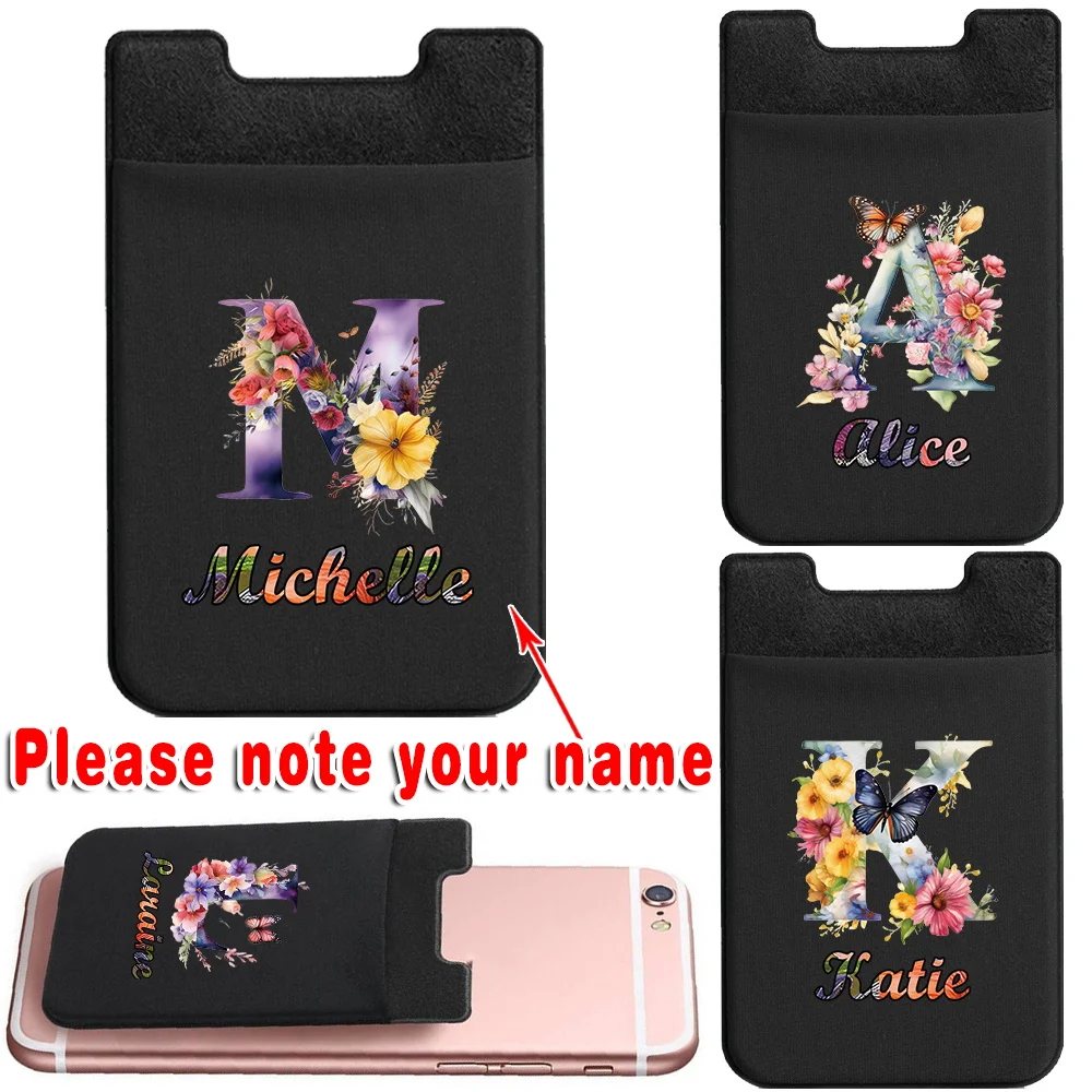 

Персонализированные наклейки-клипсы для кредитных карт и ID-карт, наклейки на заднюю панель телефона, коробка для карт