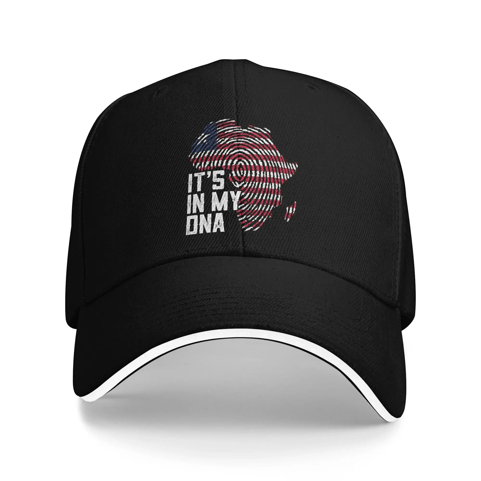 New Arrival Liberia Independence Day Golf Cap Unisex Style Snapback Cap Outdoor Workouts Adjustable Fit Sun Hats