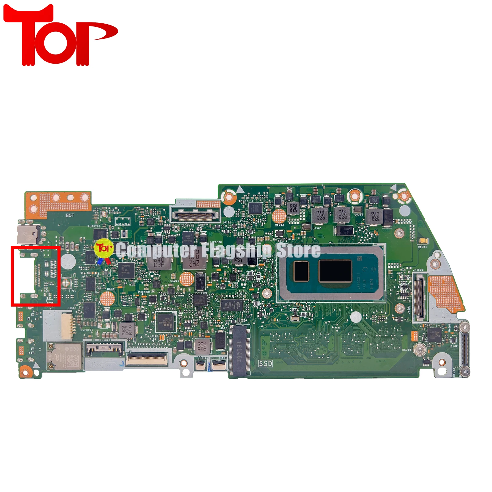 Imagem -02 - Kefu-placa-mãe Portátil para Asus Q326f Zenbook Flip 13 Ux362fa I58265u I79565u 16gb de Ram Mainboard Q326fa