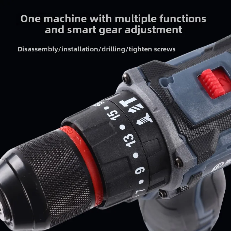 Obeng listrik tanpa kabel yang kuat dan ringkas dengan motor tanpa sikat