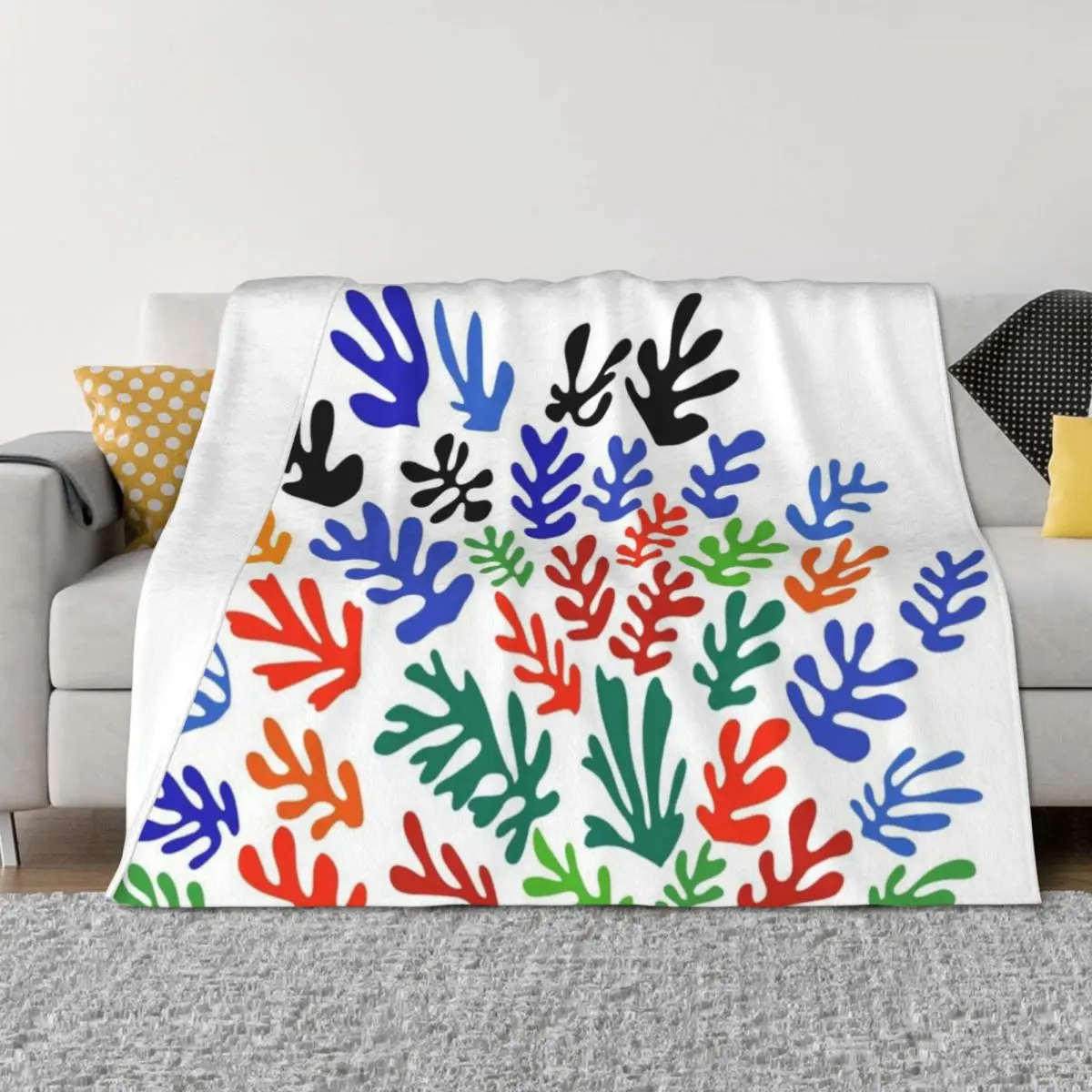

Matisse Floral Pattern #1 Throw Blanket Large Weighted Retros Blankets