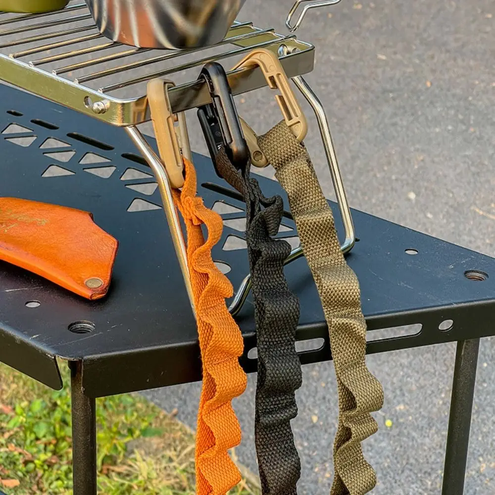 Multipurpose Campsite Storage Strap Polyester Cotton Soft Camping Hanging Rope Wear-resistant Portable Tent Clothesline