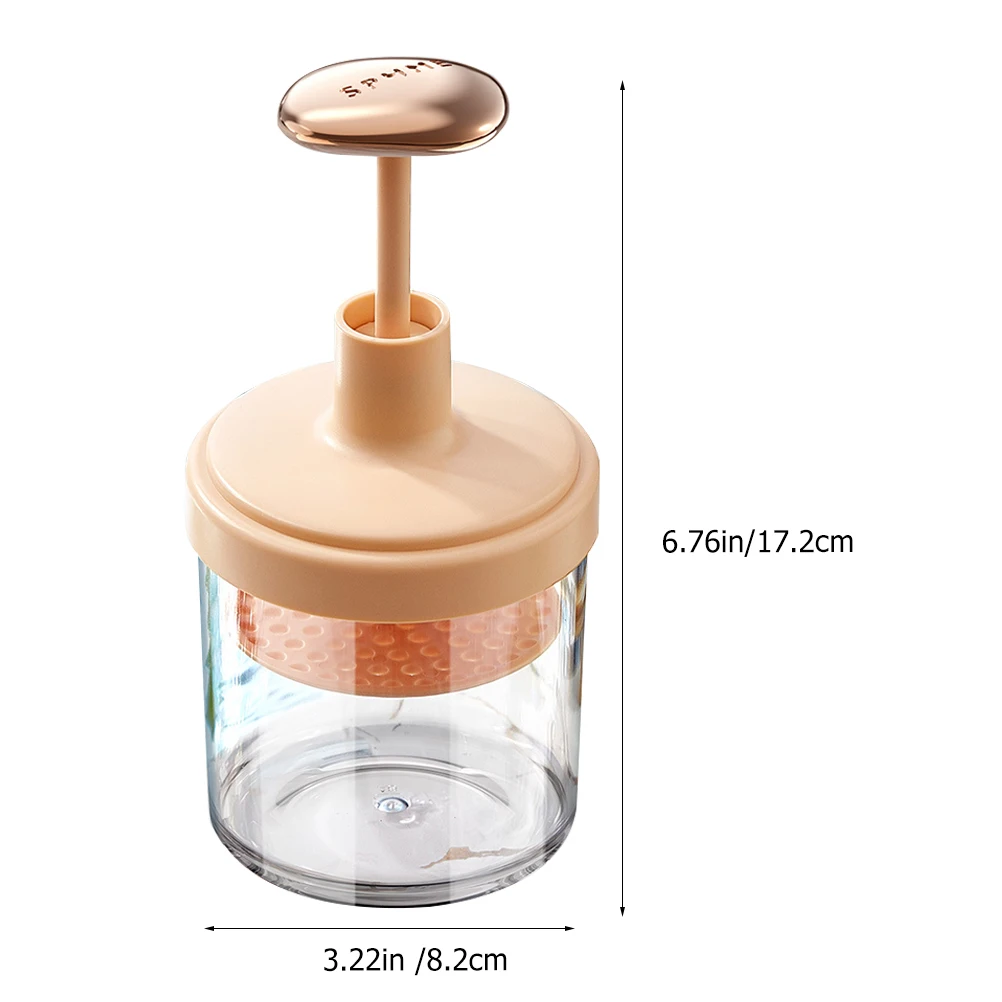 Creatore di schiume facciali Bottiglia di schiuma manuale per viaggi Uso domestico Viaggio Gorgogliatore facciale Strumento per la cura della pelle Lavaggio del viso Creatore di bolle Tazza di schiuma