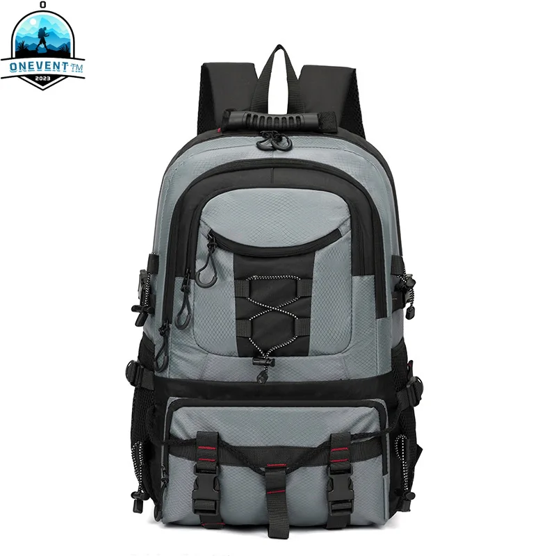 

Дышащий мужской рюкзак для пикника большой вместимости, многофункциональный водонепроницаемый дорожный рюкзак для альпинизма на открытом воздухе