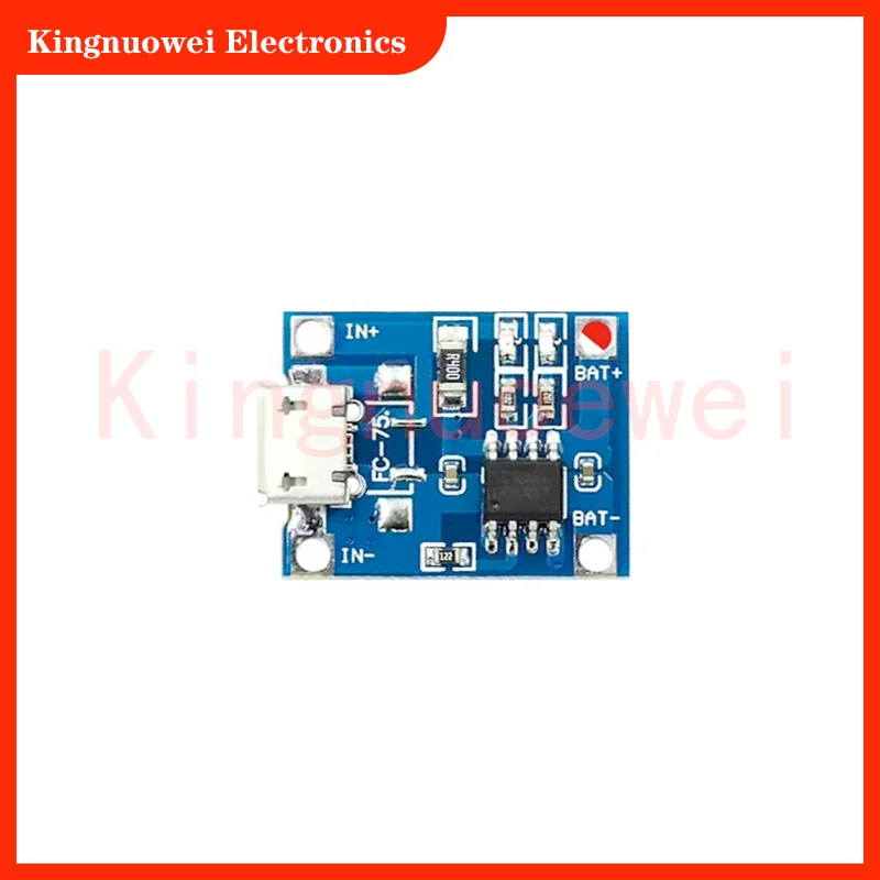 TP4056 Module 18650 Lithium Battery 3.7V 3.6V 4.2V Lithium Battery Charging Board 1A Overcharge and Overdischarge Protection