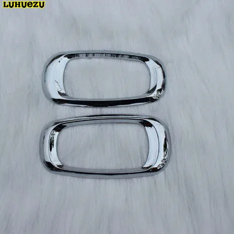 Luhuezu ABS Chromed Side Lamp Cover/Side Trim/ Signal Lamp Cover For Toyota Land Cruiser Prado FJ120 LC120 2003-2009 Accessories