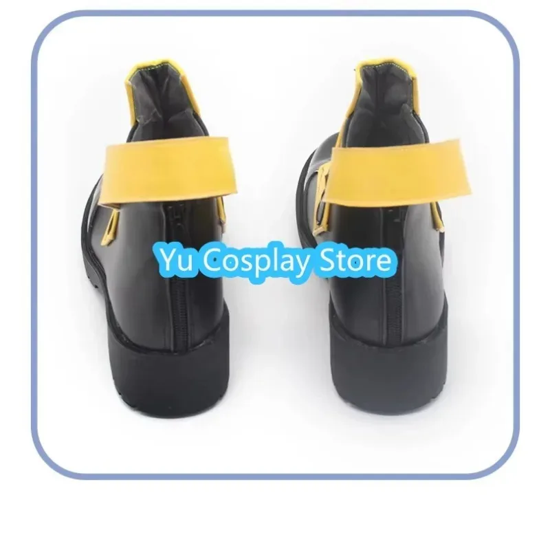 

Candy 2025Yu- Zenless Zone Zero Number 11, реквизит для косплея, карнавальные ботинки на Хэллоуин, обувь из искусственной кожи на заказ