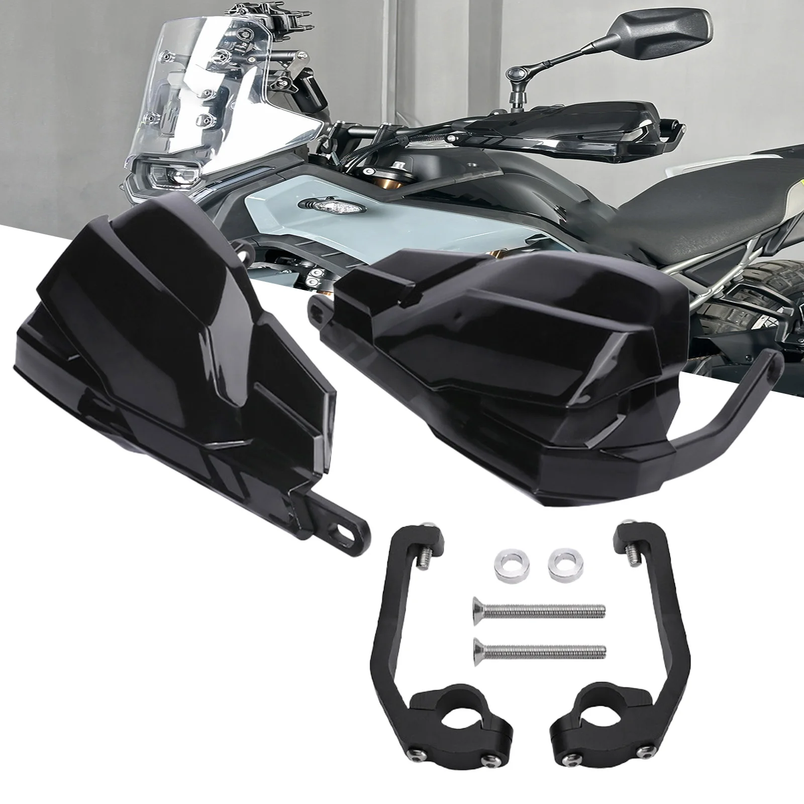 

For CFMOTO 450MT 700MT Motorcycle Hand Guard Protector Handlebar Windshield Wind Shield Deflector Handlebar Guards Protector