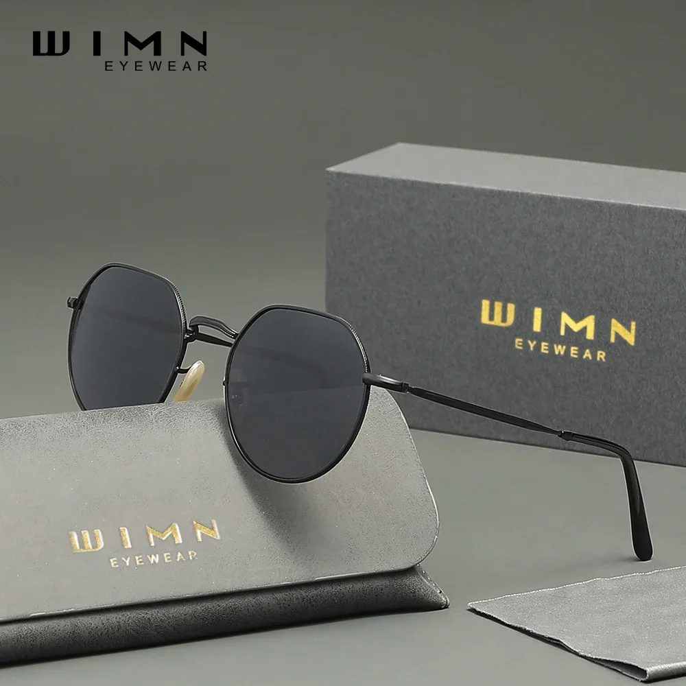 

Солнцезащитные очки WIMN в классическом ретро-стиле, защитные очки UV400 для отпуска, поляризационные очки для мужчин и женщин