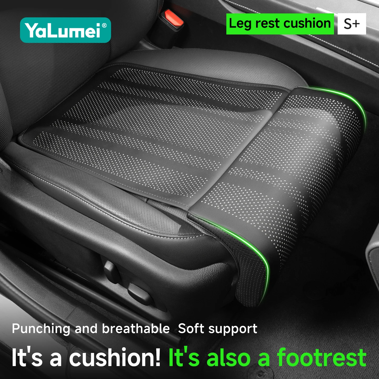 For Toyota CHR RAV4 XA50 Corolla E210 Camry XV70 Prado 150 250 2020-2023 2024 2025 2026 Car Driver Seat Leg Rest Cushion Pad