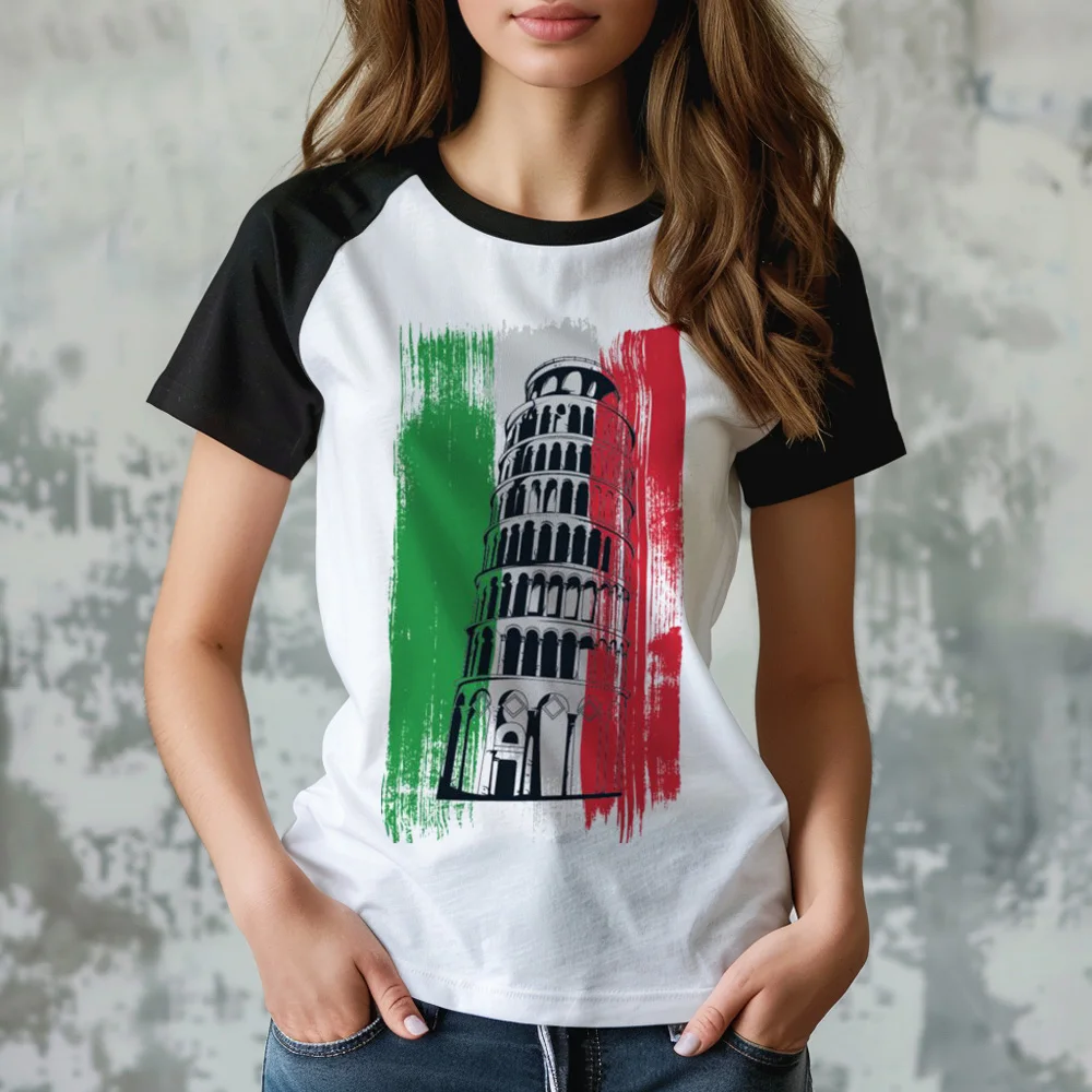 

Italy t shirt women Japanese t-shirts girl designer clothing