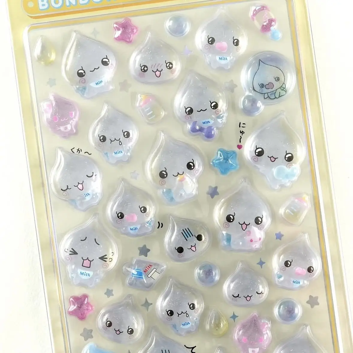 

Kawaii Tamagotchi Stickers - Cartoon Transparent Phone Case Decals, DIY Scrapbook Supplies, Cute Birthday Gift for Friends