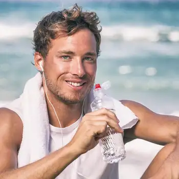 10個裝 28mm 推拉式替換瓶蓋 可重複使用 彩色汽水瓶蓋 旋轉式瓶蓋 適用於28mm運動水壺蓋 10 最佳銷售 普羅博特水瓶蓋 - №8