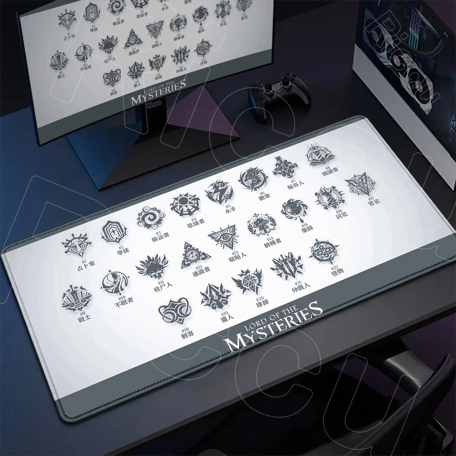 

Lord of The Mysteries 22 sequence 90x40cm HD Mouse Pad Anime Gamer Keyboard Laptop XXL Desk Mat PC Gaming Accessories Mousepad