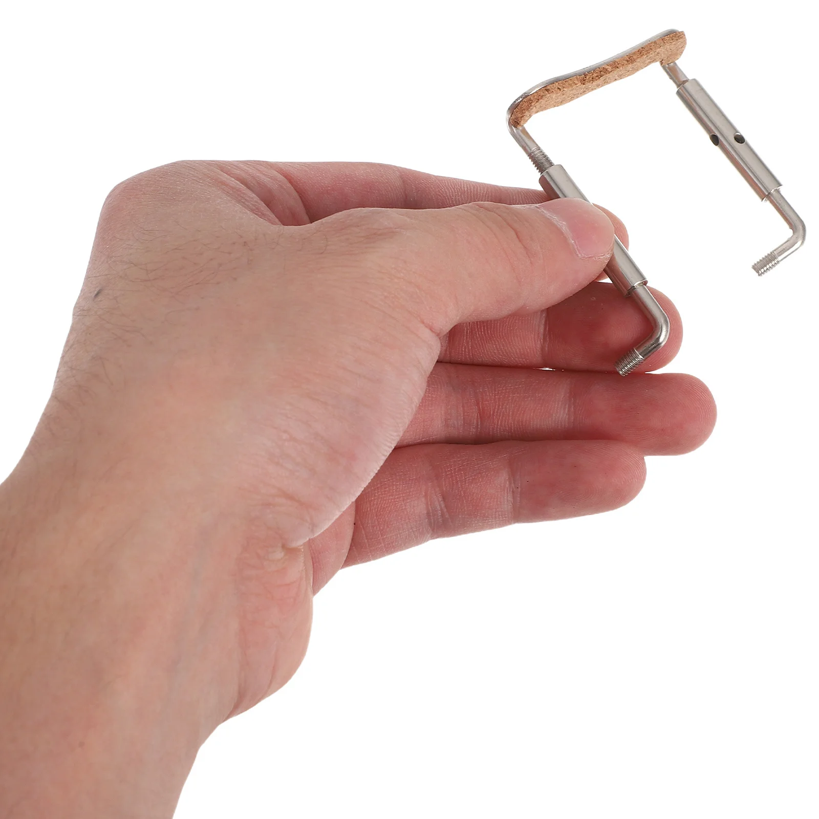 

Sturdy Violin Chin Rest Shaft Screw Metal Fitting for Full Three Quarter Size Precision Fit Stable Mounting Music Accessories