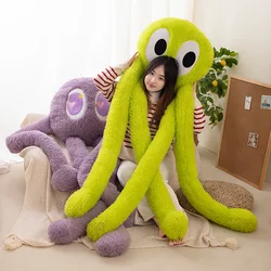 200cm Giant Long Legs Octopus Plush Pillow Creative Stuffed Octopus Room Decor Doll Large Funny Birthday Gifts for Girlfriend