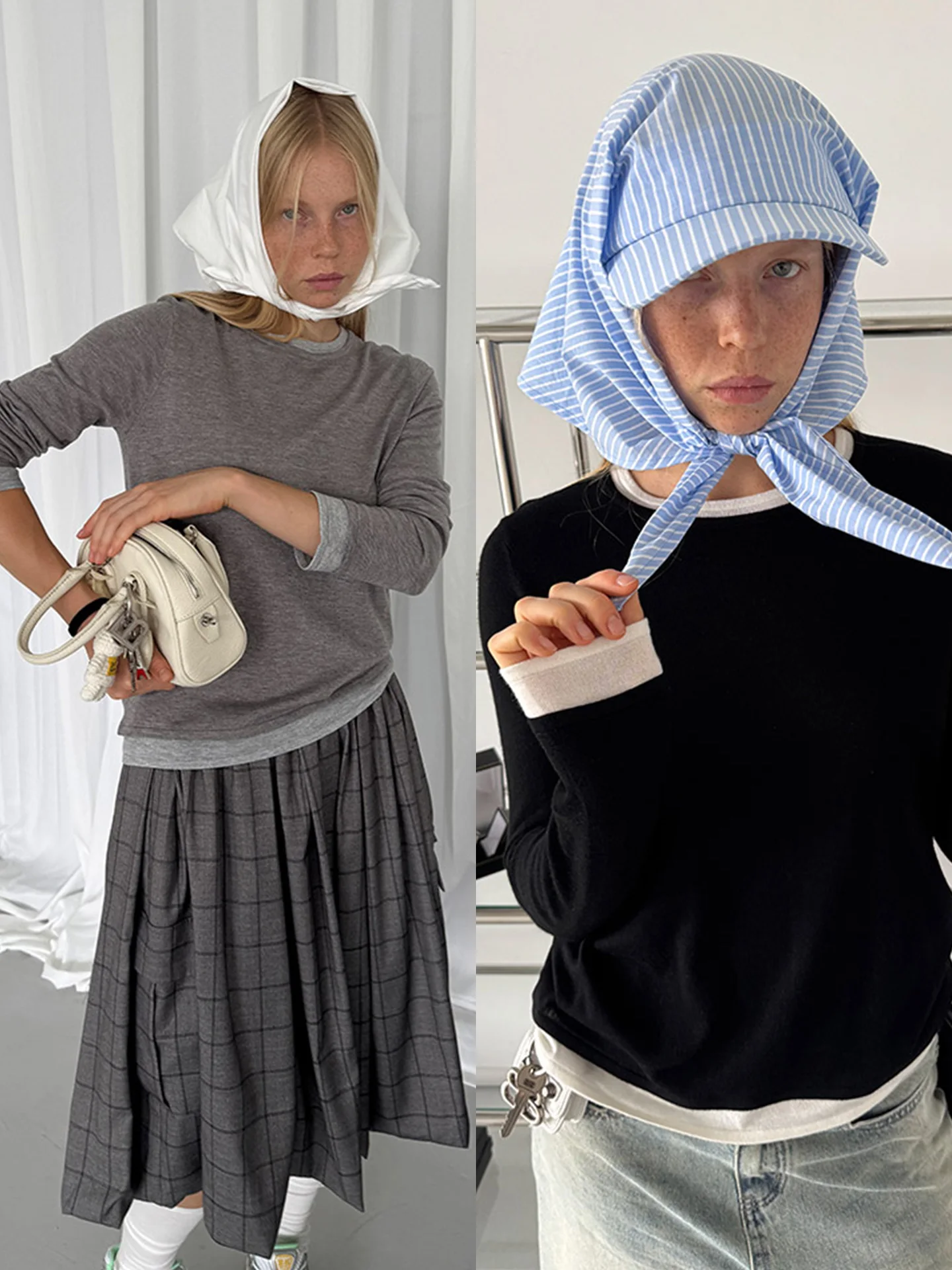 

Rorio Rarelicold Color Blo Long Sve Knitted Sweater Loose Fit round Ne Casual Sle Women's T-irt Polyester Blend