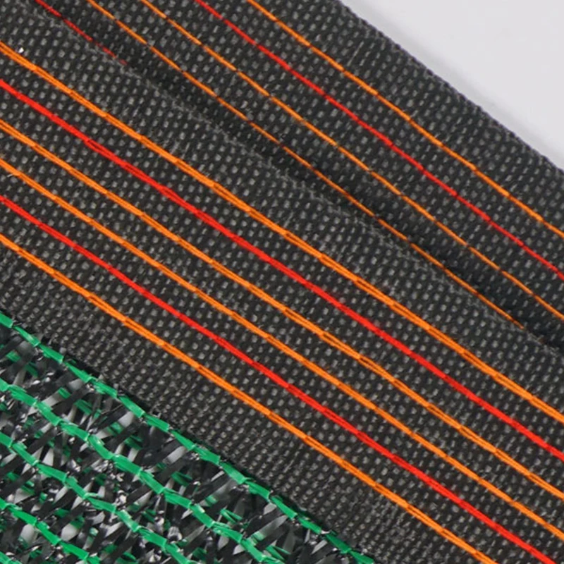 40% Beschattung Dunkelgrün 3-Pin Garten-Schattennetz Landwirtschaftliches Schattennetz Gewächshaus-Sonnenschutzabdeckung Außenmarkise – Detail 9