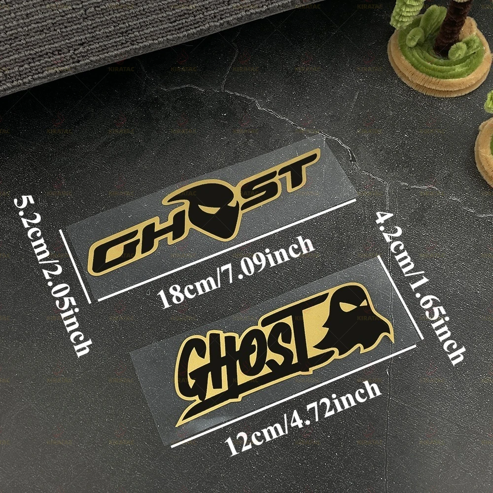 1pc Ghost Motorcycle Stickers Waterproof Scratch-resistant for Motorcycle Fairings Fuel Tanks Car Windows Universal Vinyl Decals