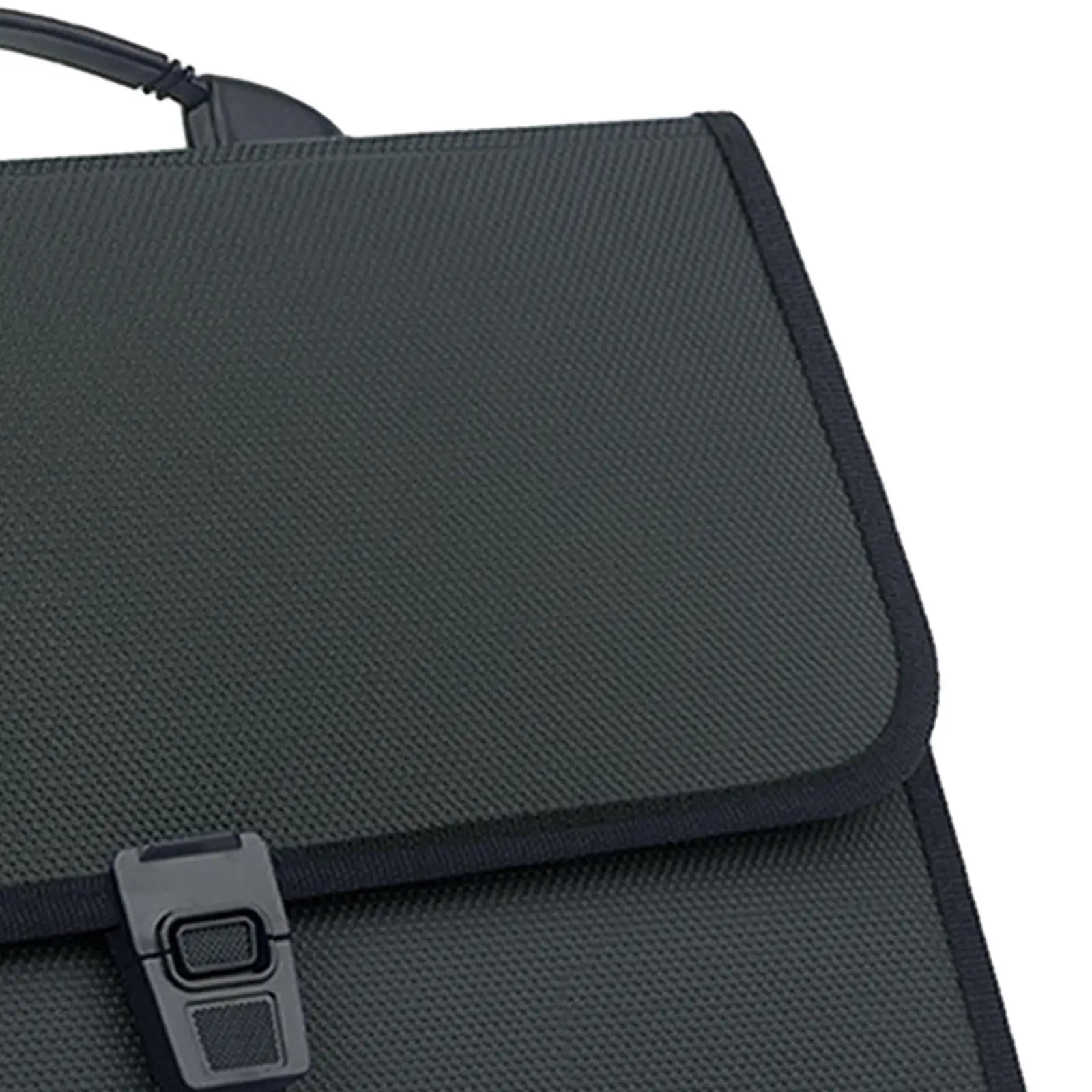 Expanding File Wallet with Carry Handle Paperwork Folder Paper Document Receipt Organizer 13 Expanding Pockets for Office School