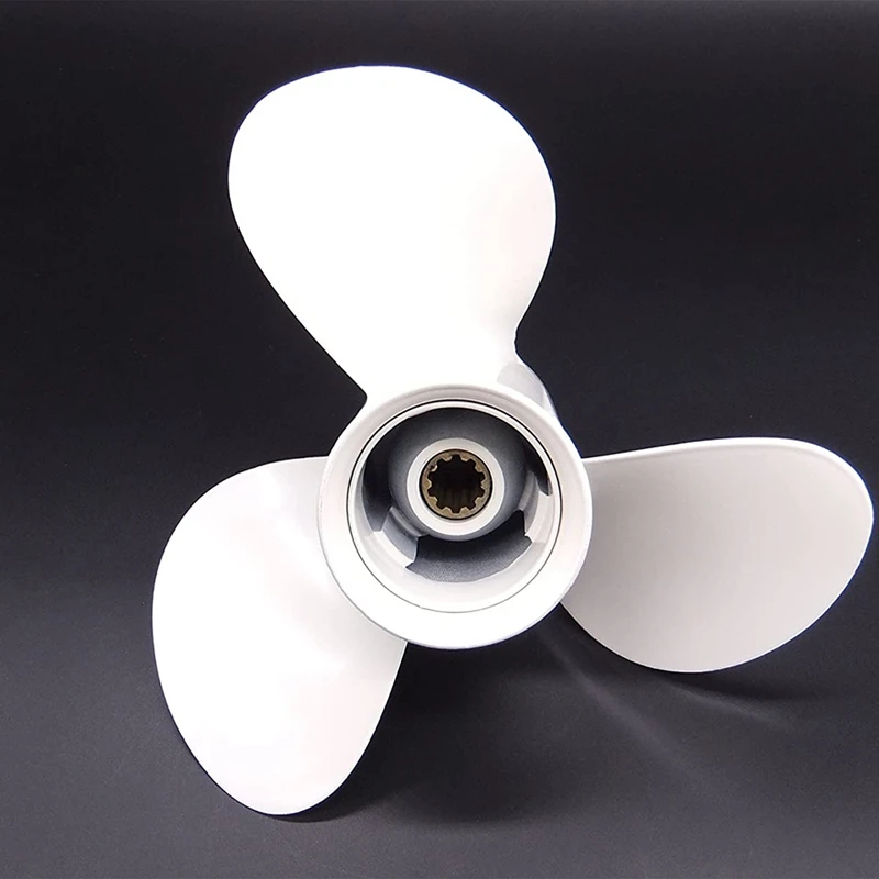 Outboard Propeller For Yamaha 20Hp 25Hp 9 7/8X12 Boat Motor Screw 3 Blade 10 Spline Ship Marine Engine Part